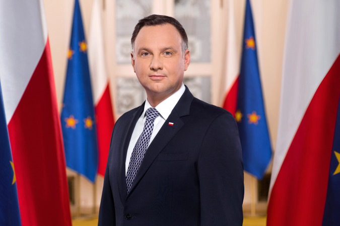 Poland’s right-wing president says he can’t be homophobic