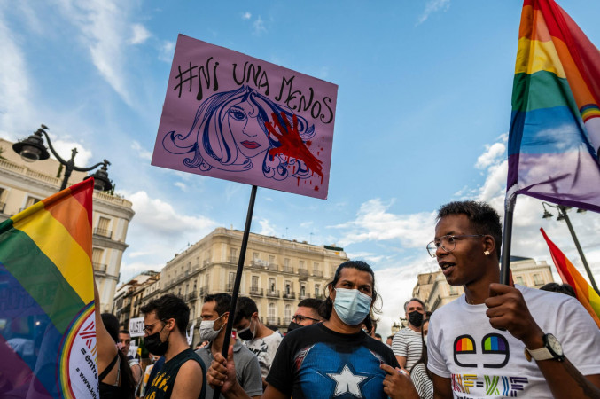 Madrid unites in protest against anti-LGBT+ hate crimes