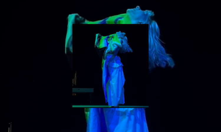 Aurora raises LGBTQI+ flag at Tbilisi concert