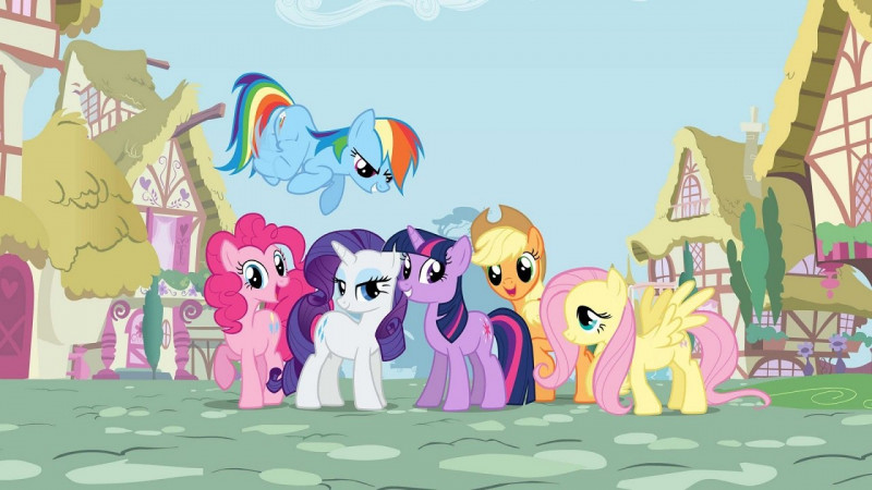 The animated series My Little Pony marked 18+