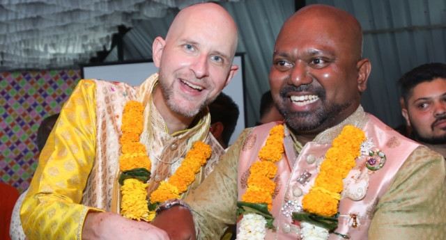 First gay marriage in Mumbai
