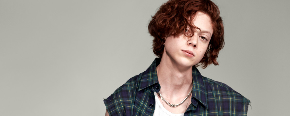 The famous model came-aut