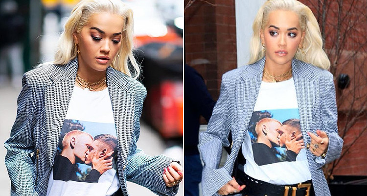 Rita Ora's scandalous T-shirt