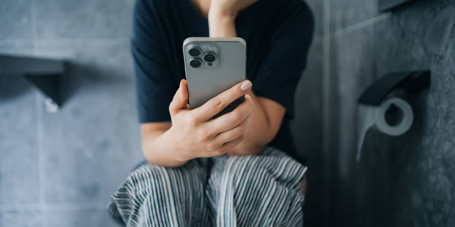 Scrolling too long on the toilet?