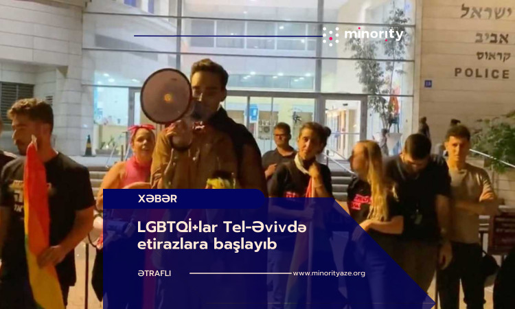 LGBTQI+s protest in Tel Aviv