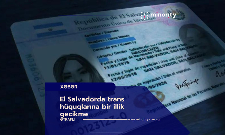 One-year delay in trans rights in El Salvador