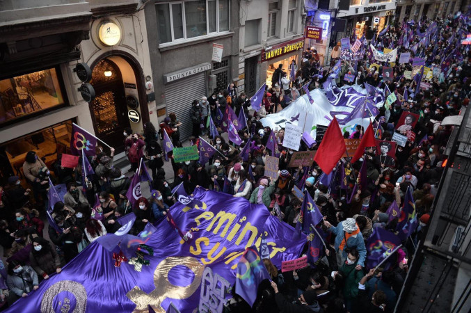 "We are not silent, we are not afraid, we are not obeying!"