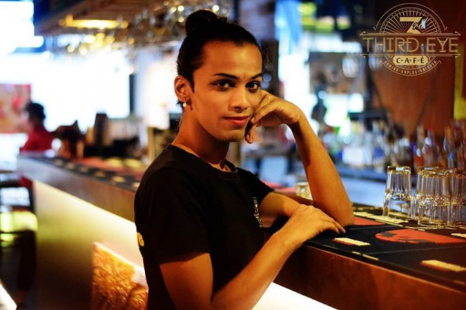 Transgender friendly cafe in India