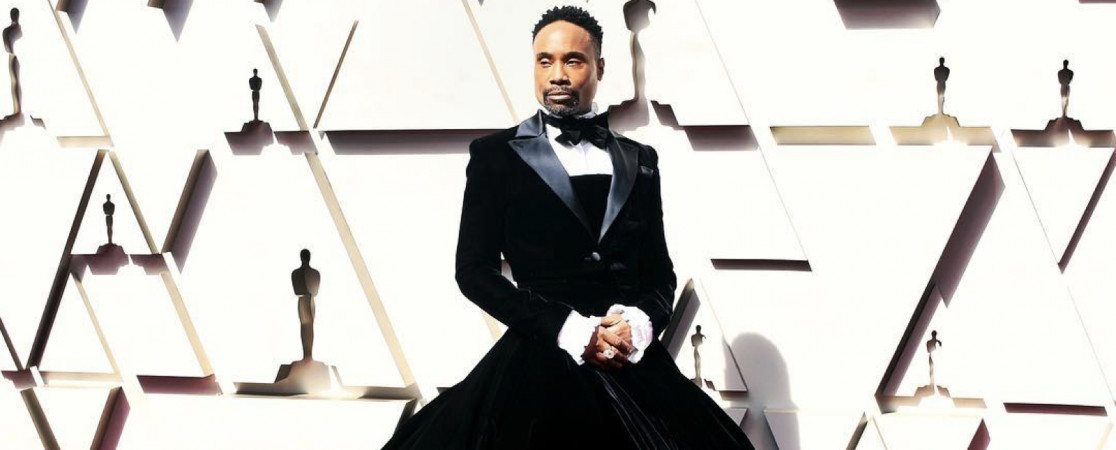 Actor Billy Porter came to the Oscars in a dress