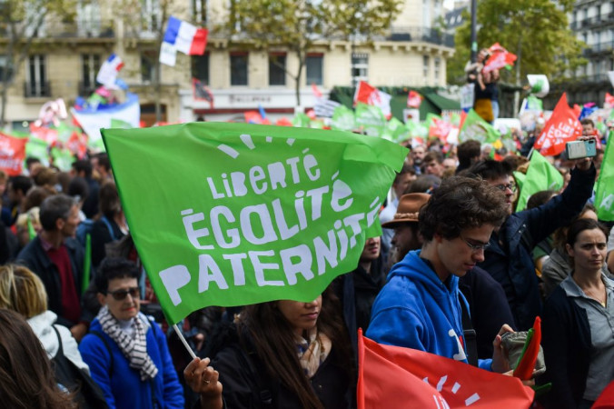 Mass protests in France against IVF