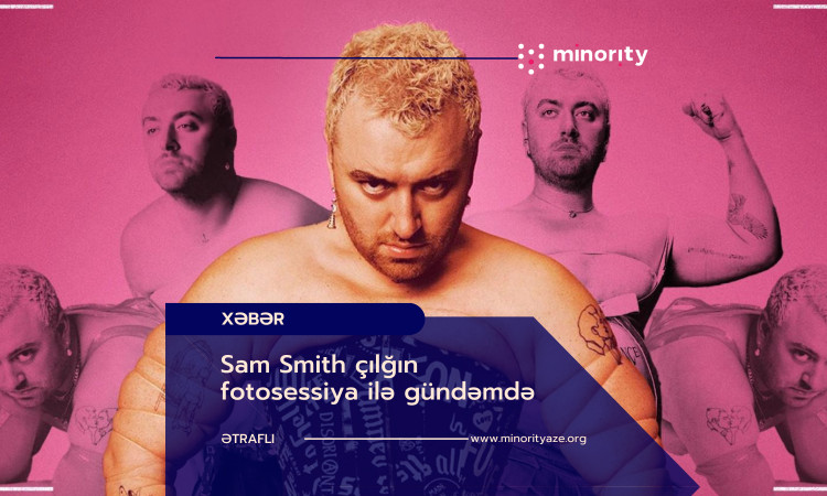 Sam Smith with a raunchy photo session